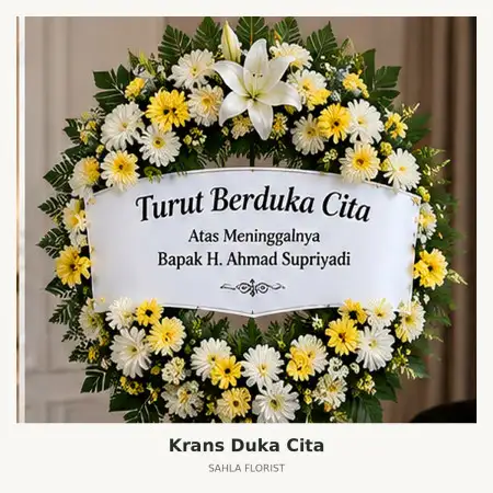 Krans Bunga Duka Piyungan